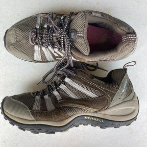 Merrell Hiking Shoes Womens Size 8 Payette Training Sneakers J073742 Brown